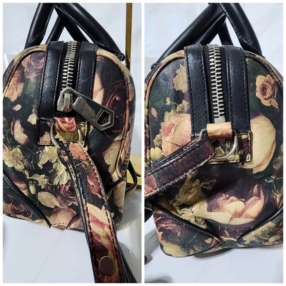 Authentic Givenchy Lucrezia Printed Leather Satchel Bag